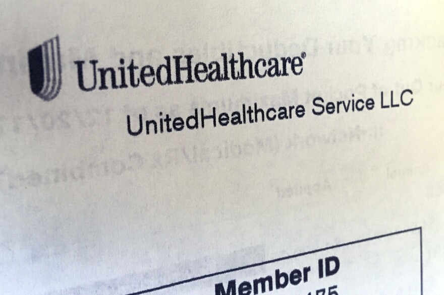 United Healthcare correspondence is seen in North Andover, Mass., June 15, 2018.