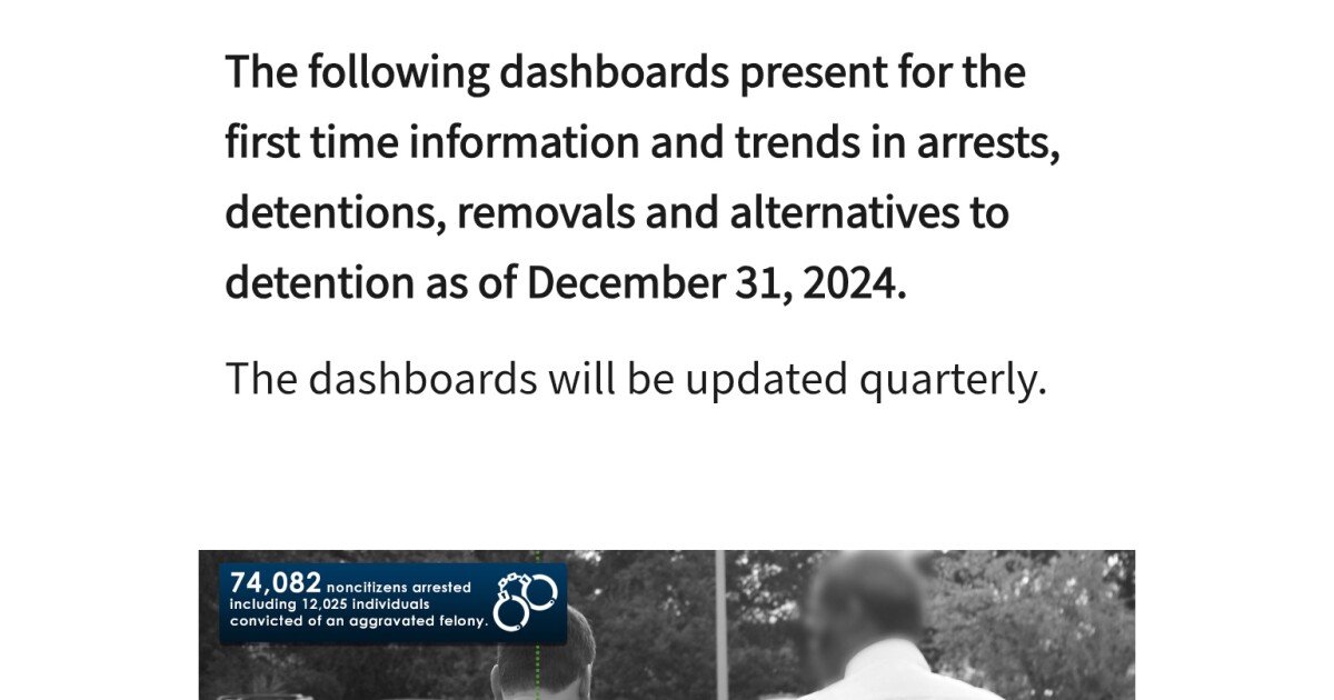 ICE denies FOIA request for detailed arrest data