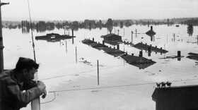On Memorial Day, May 30, 1948, a dike at Vanport, Ore., broke and the flood engulfed the nearby Portland Air National Guard Base.