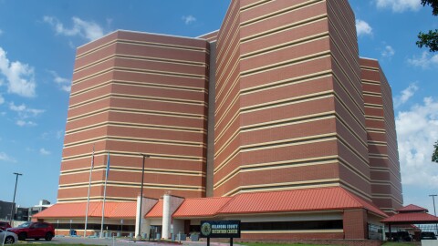 The Oklahoma County Detention Center near downtown Oklahoma City.