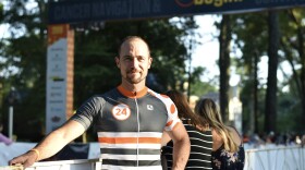 Spencer Lueders, photographed in 2019, founded the 24 Hours of Booty charity ride in 2002.