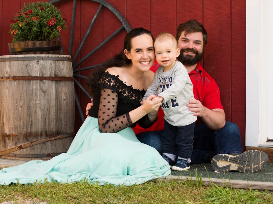 Kayla Northam in a recent photo with her son Jonathan and husband Bryan. As a young person seeking bariatric surgery a decade ago, Northam first had to undergo about two years of extensive psychological and medical evaluations, including counseling and nutrition classes.