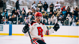 Tom Gatta of the Park City Pioneers hockey