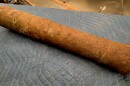 The newly discovered cannon from the 1836 battle of the Alamo