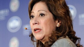 Labor Secretary Hilda Solis.