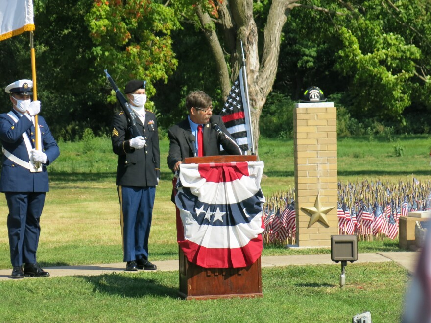 Command Sergeant Major Stephen Blake.