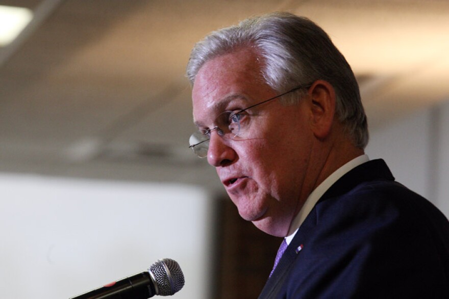 Nixon at a press conference in August