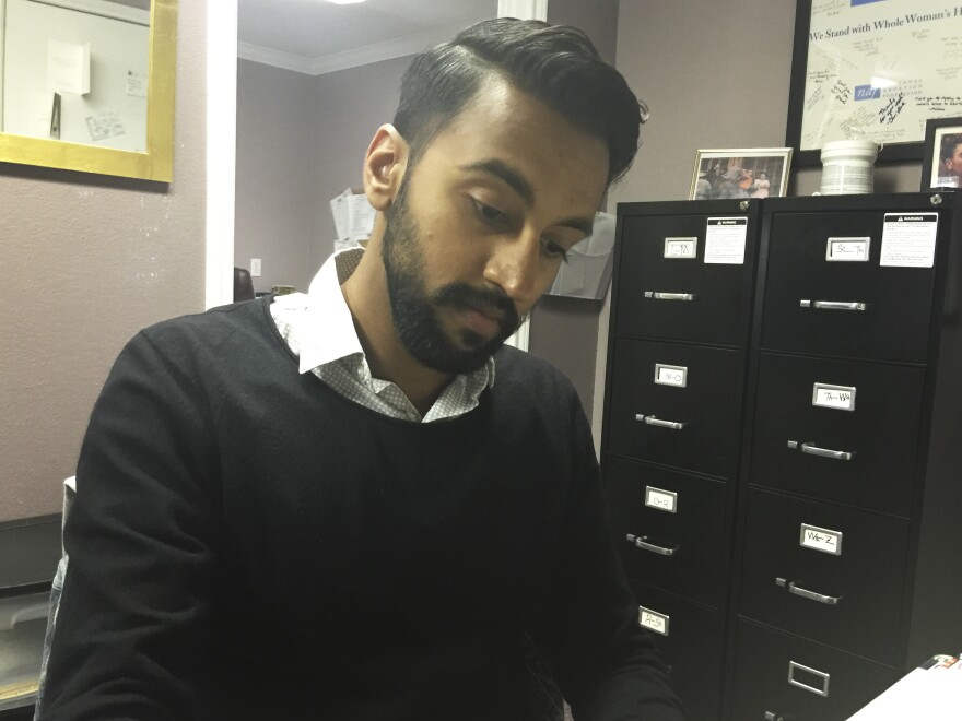 Dr. Bhavik Kumar has been performing abortions at the Fort Worth, Texas, clinic for about a year. He says abortion is a simple procedure, and in the cases he's had, there have been no complications requiring a woman to be hospitalized.
