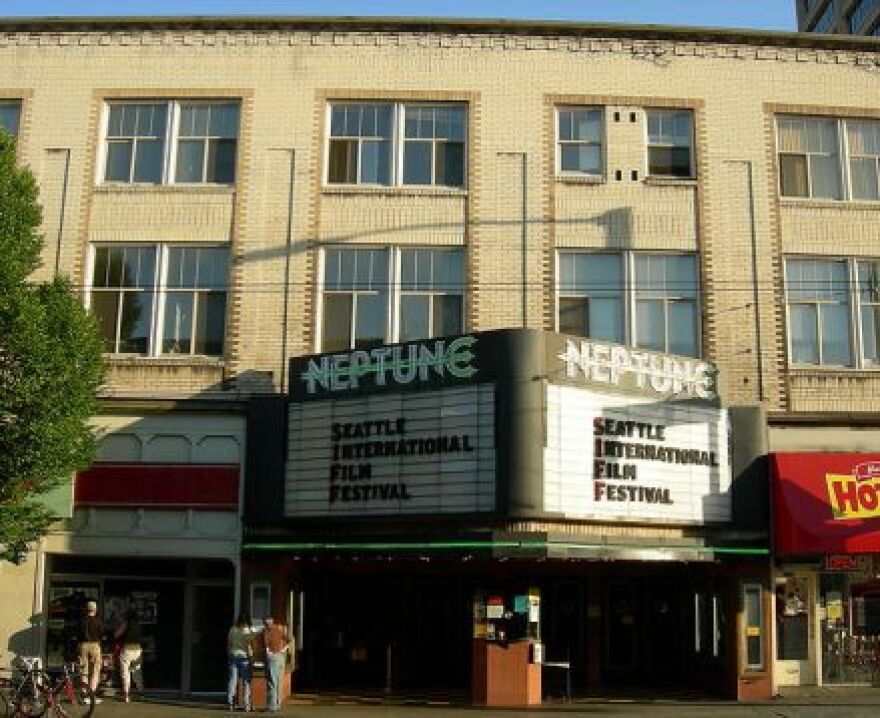 The Neptune Theater in Seattle's University District, on 45th NE. Seattle Theatre Group is leasing the site and planning renovations.