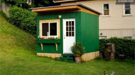 Tiny cabin on Queen Anne; $65. On same property as several other quirky dwellings.