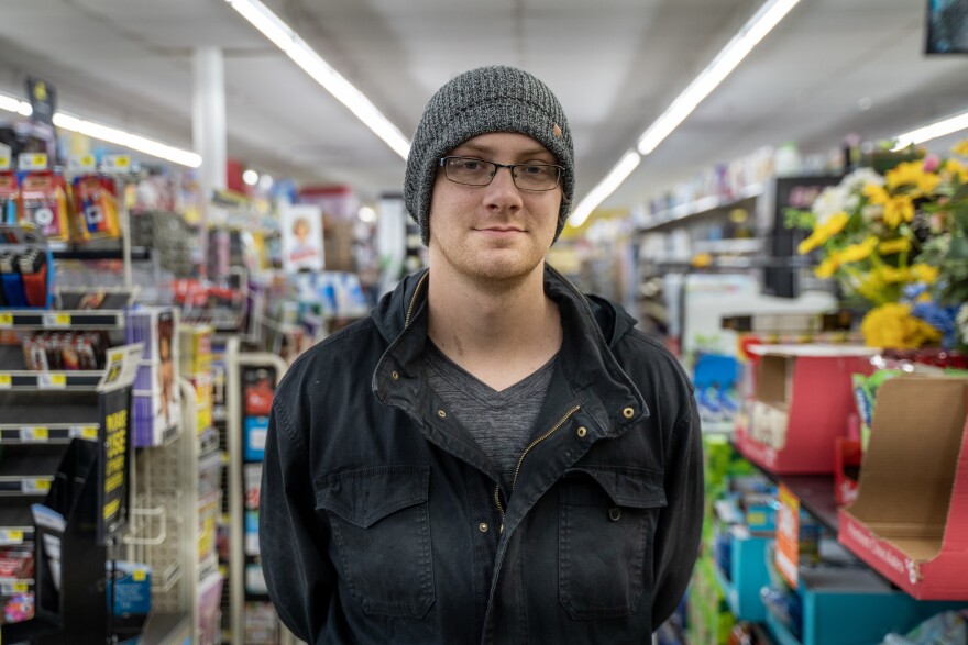 Tyler Kensinger, 29, is a Tyrone resident and a candy cook at Gardners Candies Factory.