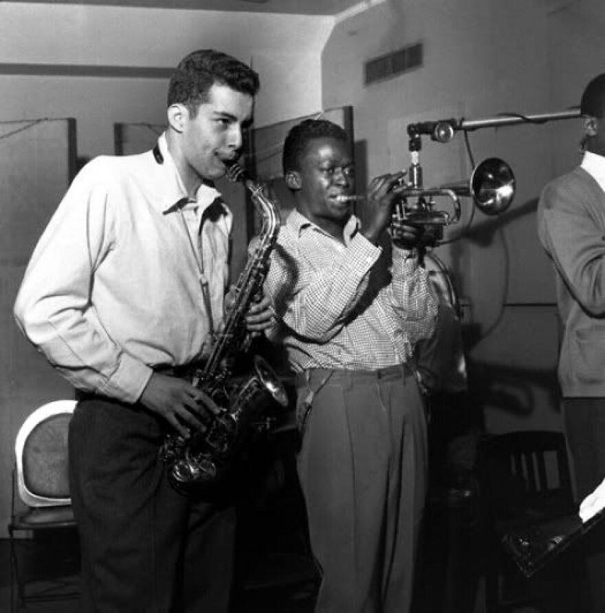 Jackie McLean and Miles Davis