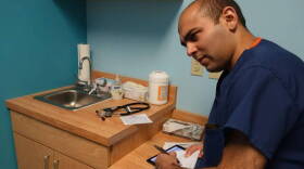 Dr. Jay Joshi's patients uses telemedicine to compliment patients' opioid addiction treatment.