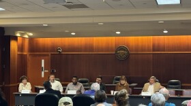 The candidates for Pittsburg City Commission answered questions from Blake Benson - President of Pittsburg Chamber of Commerce.
