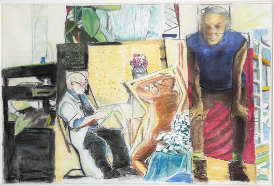 One of the paintings included in the gift from Charlotte and Paul Corddry