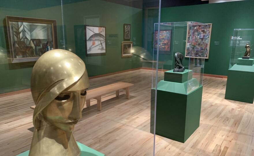 Abstract art in all its forms was suppressed under the Nazi regime in Germany.