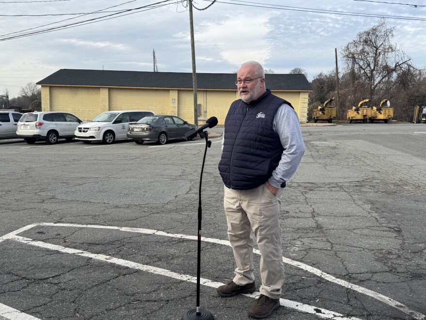 A photo of Forsyth County Emergency Management Director August Vernon
