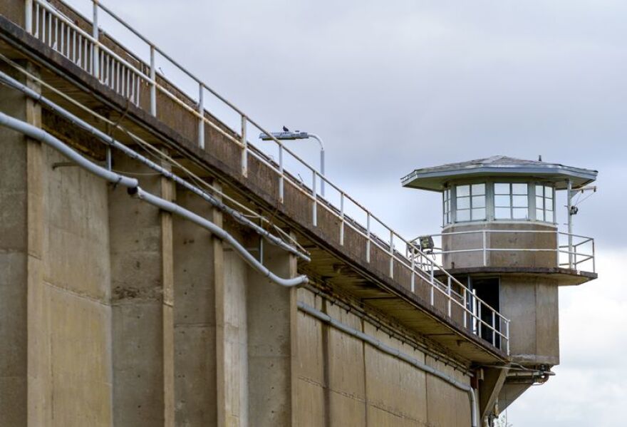 FILE: Oregon State Penitentiary in Salem, Ore., May 19, 2021. Measure 112's intent to eliminate “involuntary servitude” as punishment for a crime has concerned some, particularly those running the state’s prison system and local jails.