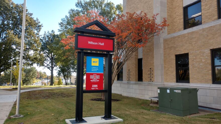 New York Institute of Technology College of Osteopathic Medicine at Arkansas State University in Wilson Hall in Jonesboro