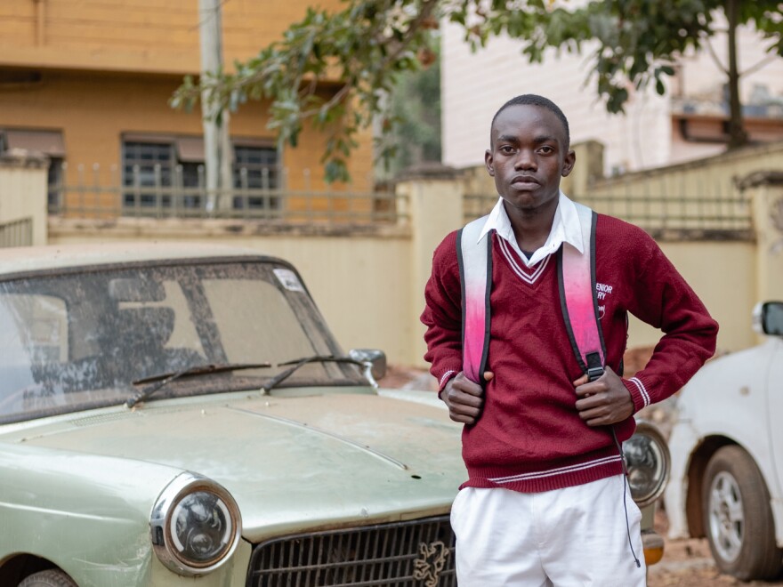 Joel Joseph, now 17, was 15 when schools closed for the pandemic. "I am happy to return to school and not watch any more time pass me by," he says — although he wishes the classes were more relevant to his goal of becoming a mechanical engineer.