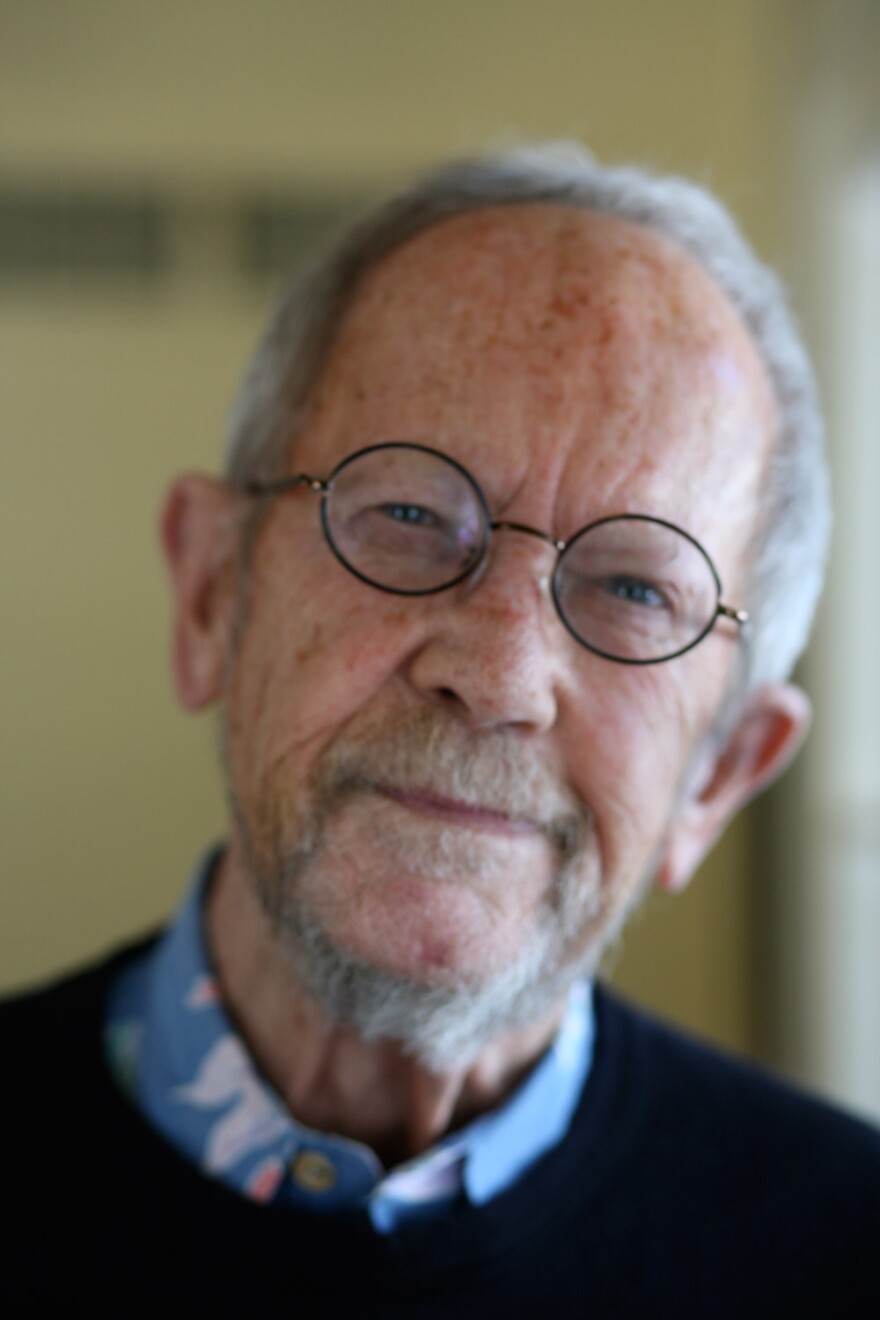 Crime novelist Elmore Leonard in 2010.