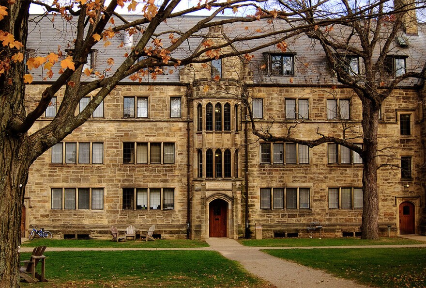 Leonard Hall is one of the residence halls at Kenyon College in Gambier, Ohio.