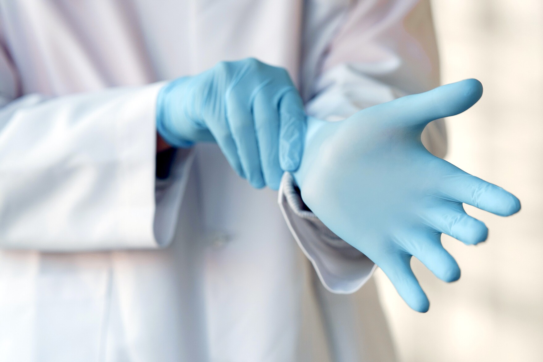 Latex gloves are no longer allowed in Illinois food service, next is