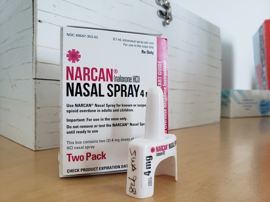  John Gaal saved the Narcan spray bottle that he used to revive a fellow passenger on Southwest Airlines flight 928 in October 2022.