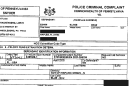 Pennsylvania police criminal complaint of Edwin Dean's arrest in 2021. (Photo: IPR News)