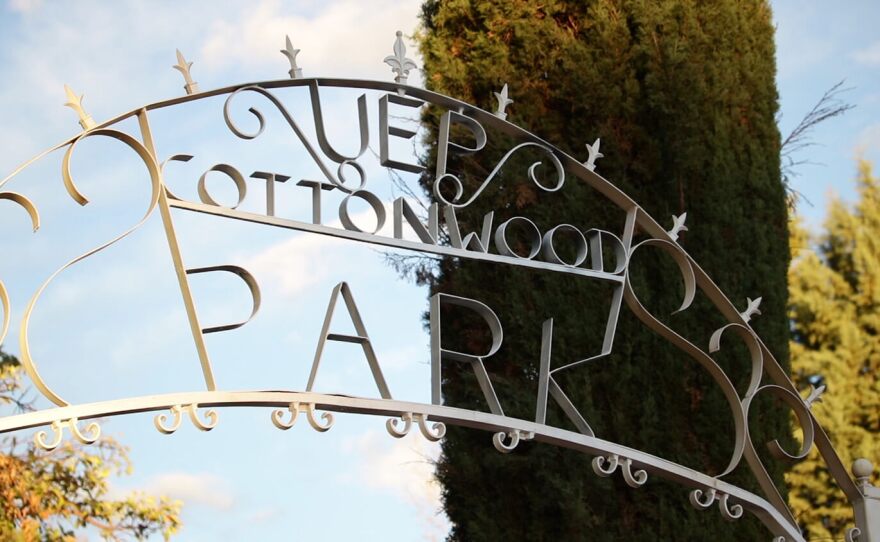 Cottonwood Park is the site of the Fourth of July festivals that the Jessops organize. The park's current renovation is just one of the improvement projects that Jessop and others hope to see in the community.