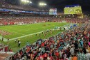 Raymond James Stadium in Tampa is the home of the NFL's Tampa Bay Buccaneers.