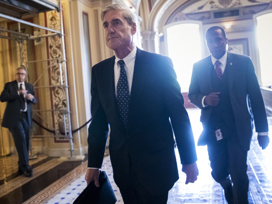 Justice Department special counsel Robert Mueller in the Capitol. A long-secret "road map" from the Watergate era, which could soon become public, might show the way for Mueller's office.