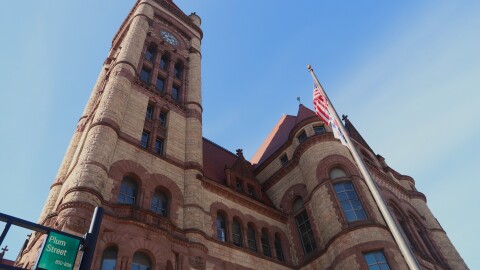 Cincinnati City Hall on Plum Street.