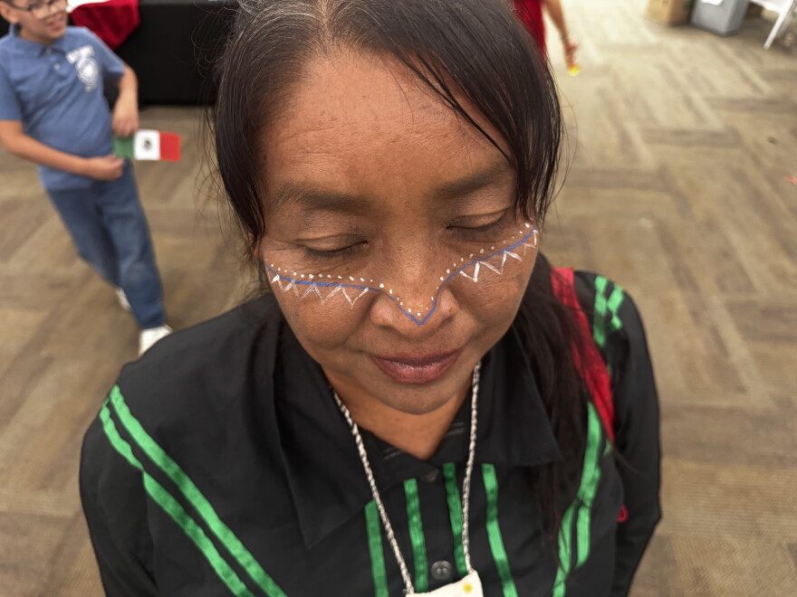 Mina Barnet, from the Comcaac tribe, an indigenous group numbering around 1,000 individuals who live along the arid coastal desert of Sonora, Mexico.