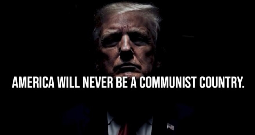 A portion of an 30-second advertisement released by the White House that was paid for with public money. Sen. Hassan says the spot, which the administration calls a public service announcement, may violate federal regulations.