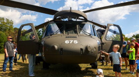 A Black Hawk helicopter at UK 09-19-24