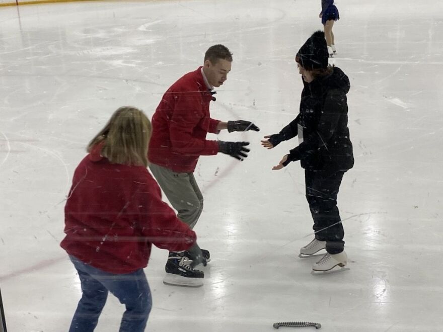 Skaters took to the ice at the Tim Horton's Ice Complex in Henrietta on Saturday for the Special Olympics NY State Winter Games