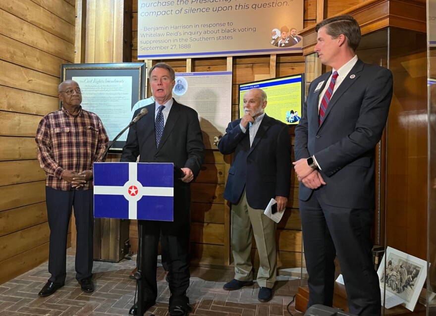 City leaders announce the opening of the INIP program. (Jill Sheridan WFYI)