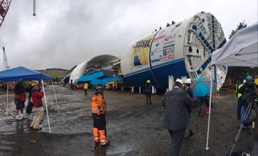 Rosie, the drilling machine, finished the city's underground sewer tunnel in 2018. This year, much of the project will focus on connecting the tunnel to drains and sewers.