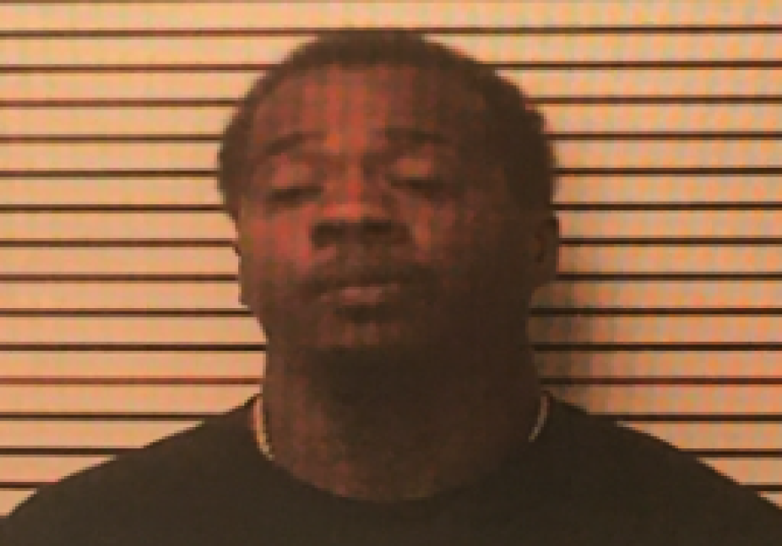 Mugshot of a suspect.