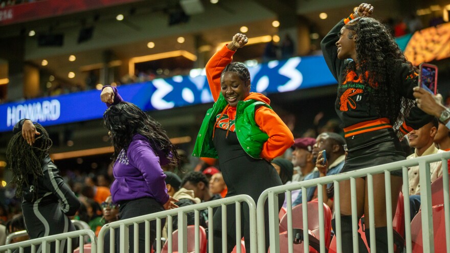 Florida A&M (12-1) capped off its best season in 45 years with a victory in the 2023 Celebration Bowl. FAMU beat Howard 30-26 on Saturday, Dec. 16, 2023 at Mercedes-Benz Stadium in Atlanta, Ga. | Will Brown, Jacksonville Today