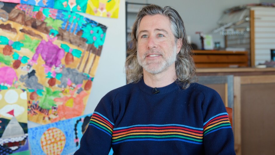 Silo Arts Studio owner and facilitator Todd Donnelly