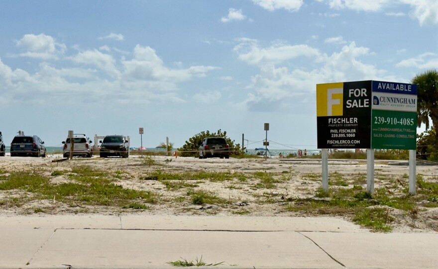 Empty lots remain scattered throughout the island, showing how the absence of the pier is not the only scar remaining from Hurricane Ian nearly four years ago.