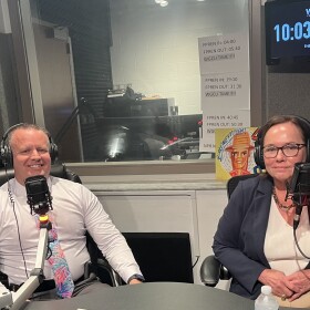 Lt. Wade Williams of the Collier County Sheriff’s Department and Jackie Stephens of the Children’s Advocacy Center of Collier County