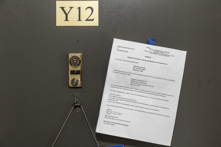 Sedgwick County has the most evictions in Kansas. One landlord is