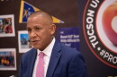 TUSD Superintendent Gabriel Trujillo speaks at a press conference at Palo Verde High School on Oct. 27, 2026.