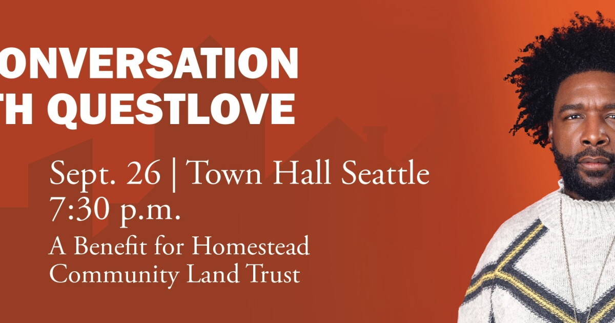 A Conversation with Questlove: A Benefit for Homestead Community Land Trust