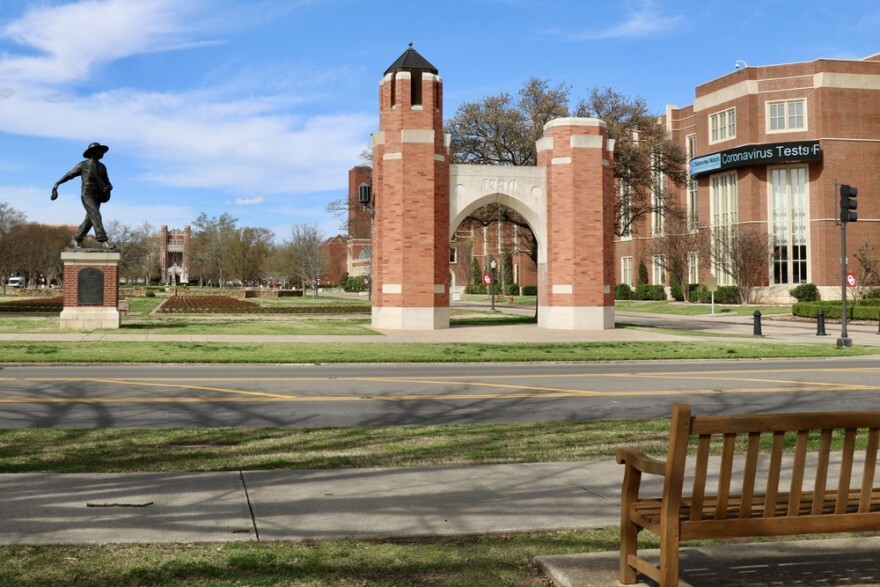 The University of Oklahoma campus in Norman, Okla.