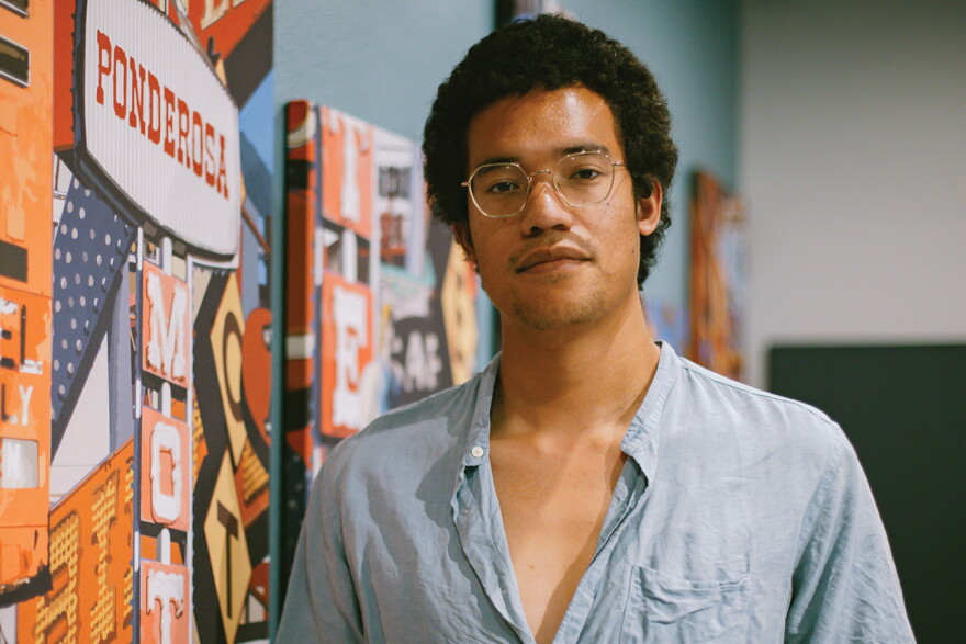 Portrait of writer Nick Russel