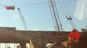 Crews bring down old overpass